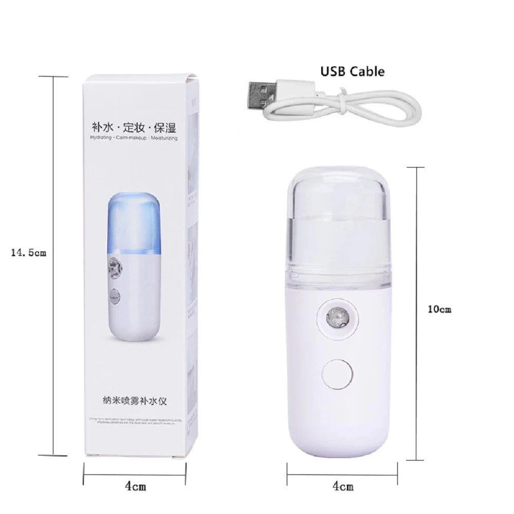 Velori Mist Sprayer — USB Rechargeable Facial Humidifier