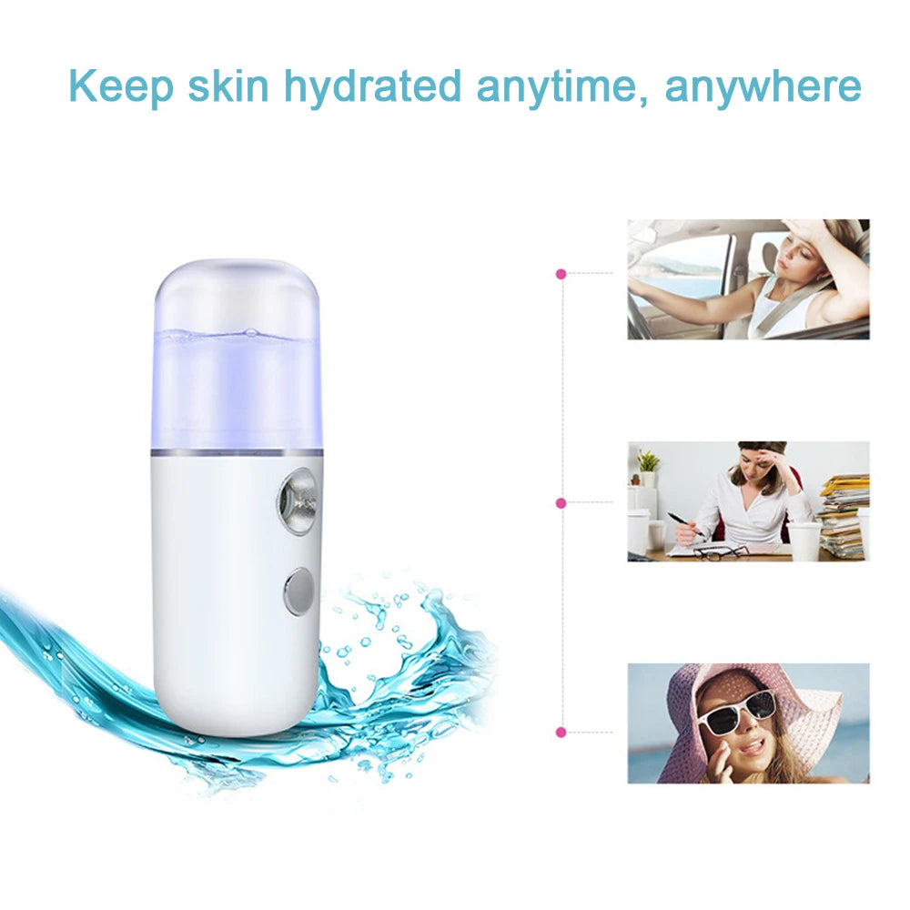 Velori Mist Sprayer — USB Rechargeable Facial Humidifier