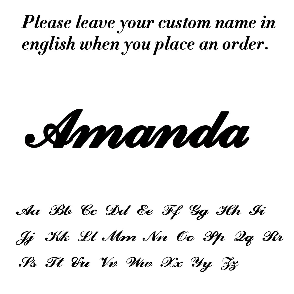 Sipuris Unique Custom Name Letter Pendant Necklace Personalized Heart Stainless Steel Necklaces For Women Jewelry Gifts 2022