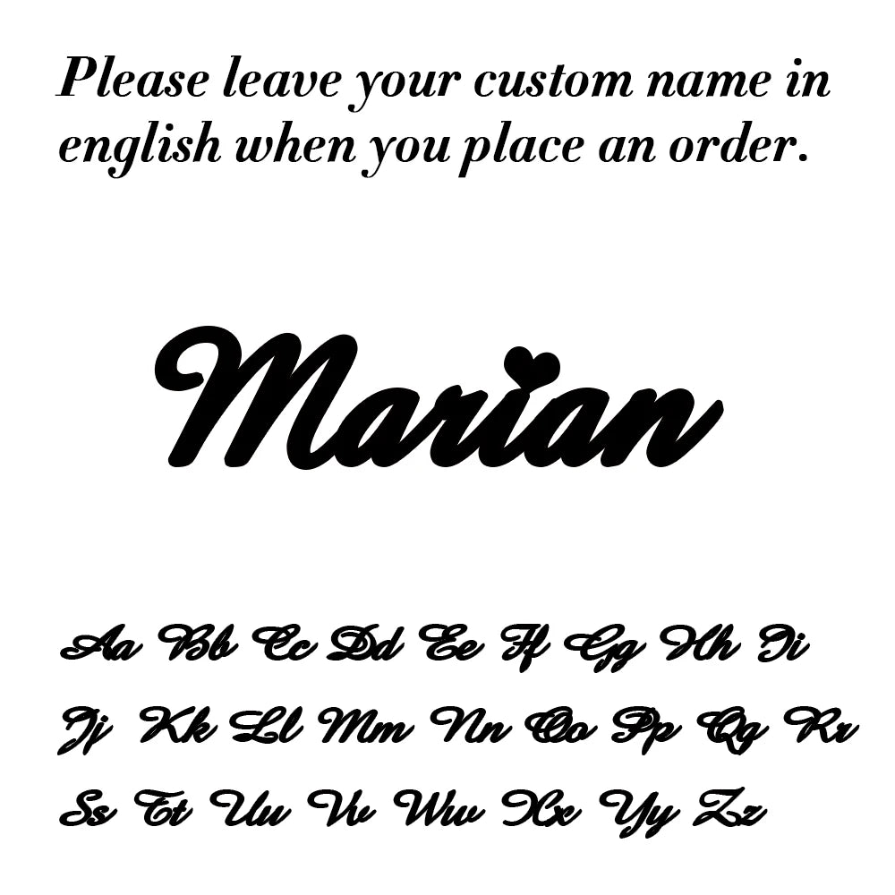 Sipuris Unique Custom Name Letter Pendant Necklace Personalized Heart Stainless Steel Necklaces For Women Jewelry Gifts 2022
