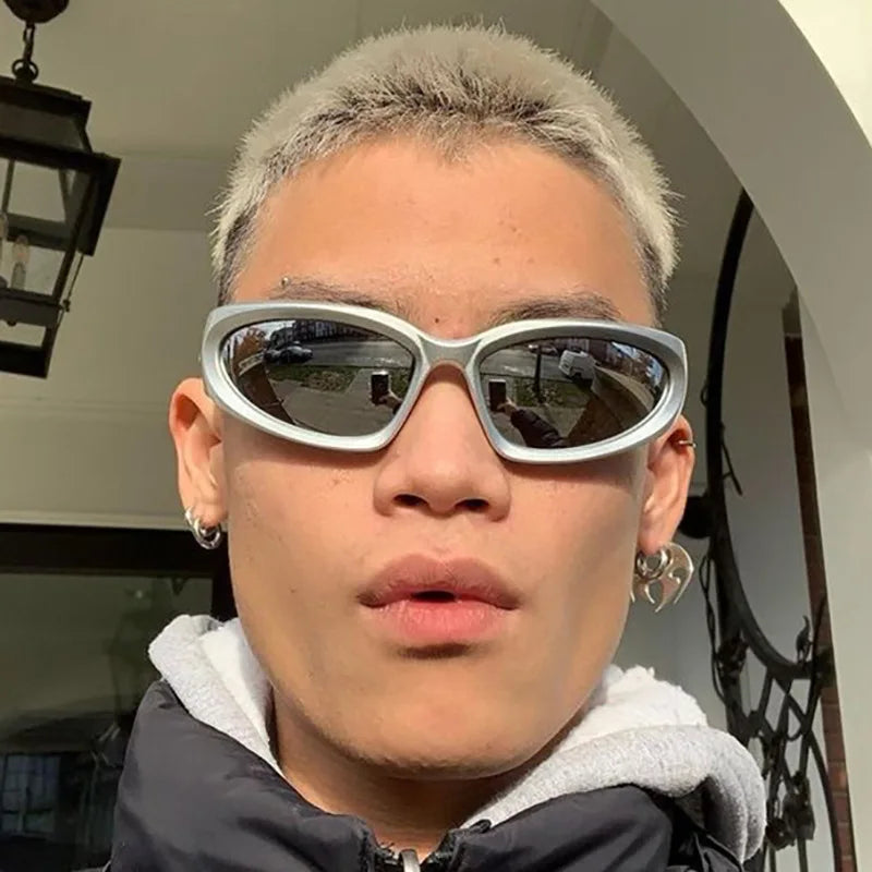 Trend sports sunglasses Europe and the United States Y2K wind goggles Fashion sunglasses men and women fashion party glasses