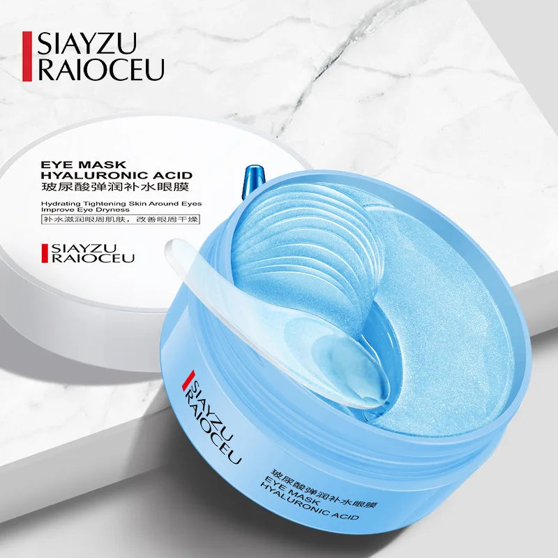 Velori Hyaluronic Eye Mask — 60pc Crystal Collagen Hydrating Patches