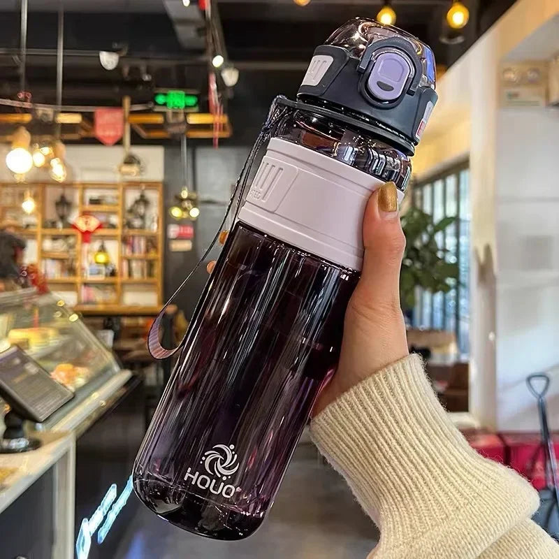 750ml/1L Travel Water Bottle for Sports Plastic Water Cup for Girl Boy School Portable Liter  Water Kettle Fitnes Gym Drinkware