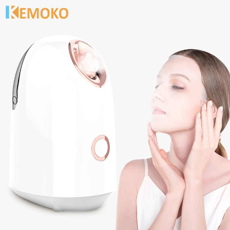 Velori Deep Steam — Nano Mist Spa Facial Steamer for Pore Cleansing