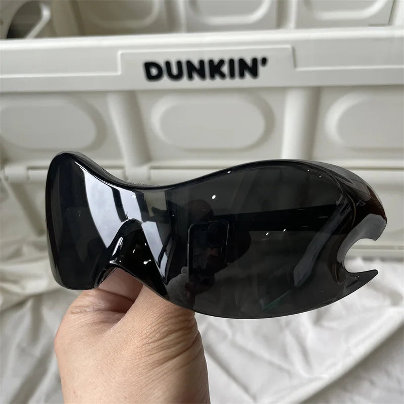 The Most Comprehensive Black Sunglasses Collection Y2K/Sunshade/Large Frame Sunglasses Cat's Eye Sunscreen Glasses