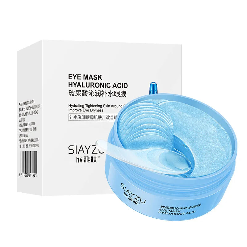 Velori Hyaluronic Eye Mask — 60pc Crystal Collagen Hydrating Patches