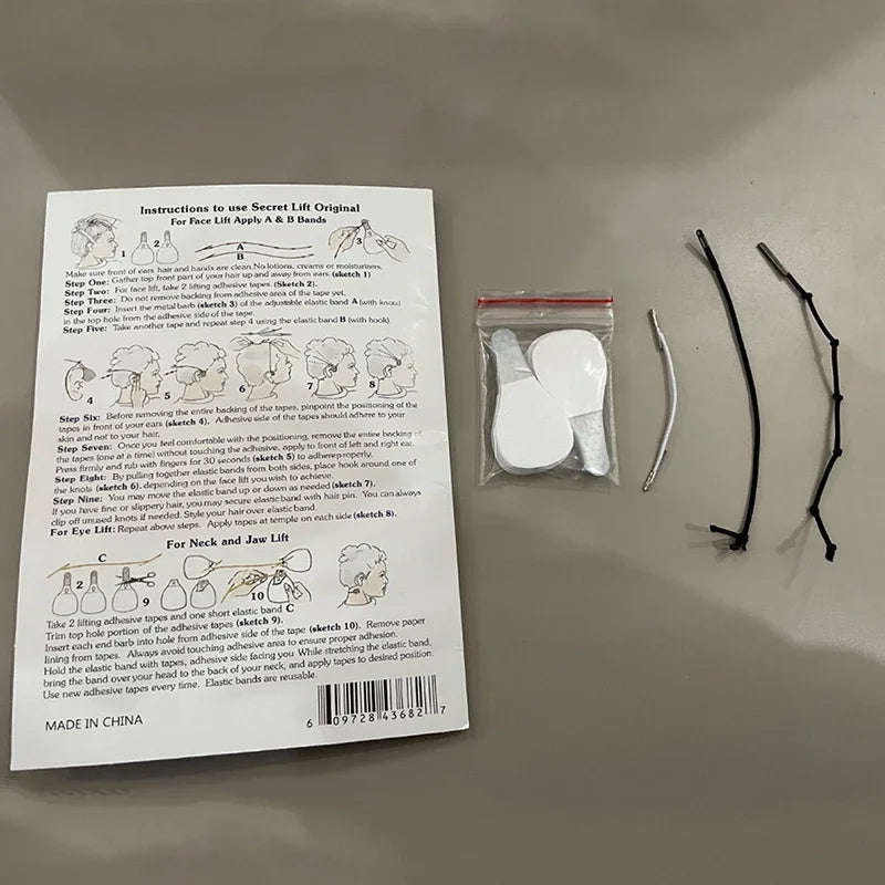 40/80Pcs Per Set Instant Invisible Face Stickers Neck Eye Double Chin Lift V Shape Tapes Makeup Facelifting Patch Adhesives
