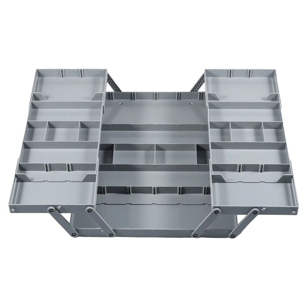 2/3 Tier Foldable Drawer Organizer Expandable Desk Organizer Trays with Adjustable Compartments for Office,Kitchen Supplies
