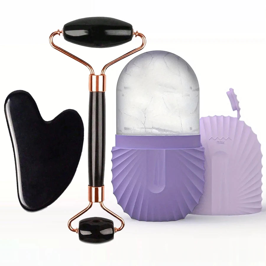 Velori Ice Roller Set — Face Massage Roller for Lifting & Contouring