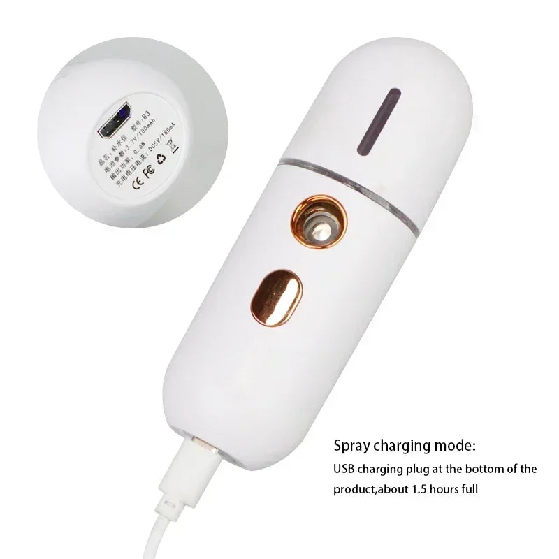 Velori Nano Mister — Rechargeable Mini Facial Hydration Spray