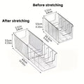 Underwear Bra Socks Organizer Expandable Cabinet Drawer Organizers Sock Scarf Underwear Storage Boxes Clear Desktop Storage Case