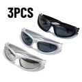 2/3pcs Fashionable Men and Women Sunglasses High-end Y2K Square Bicycle Glasses Resistant Sunglasses Outdoor Hiking UV400