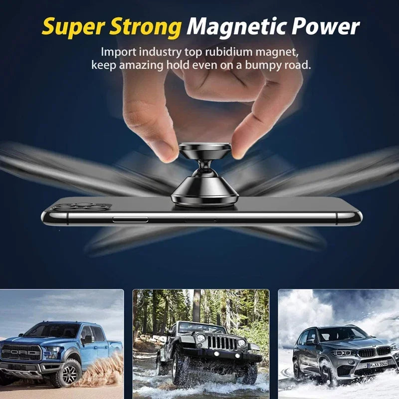 Magnetic Car Phone Holder Mobile Cell Phone Holder Stand Magnet Mount Bracket In Car For iPhone 13 12 Samsung Redmi Xiaomi