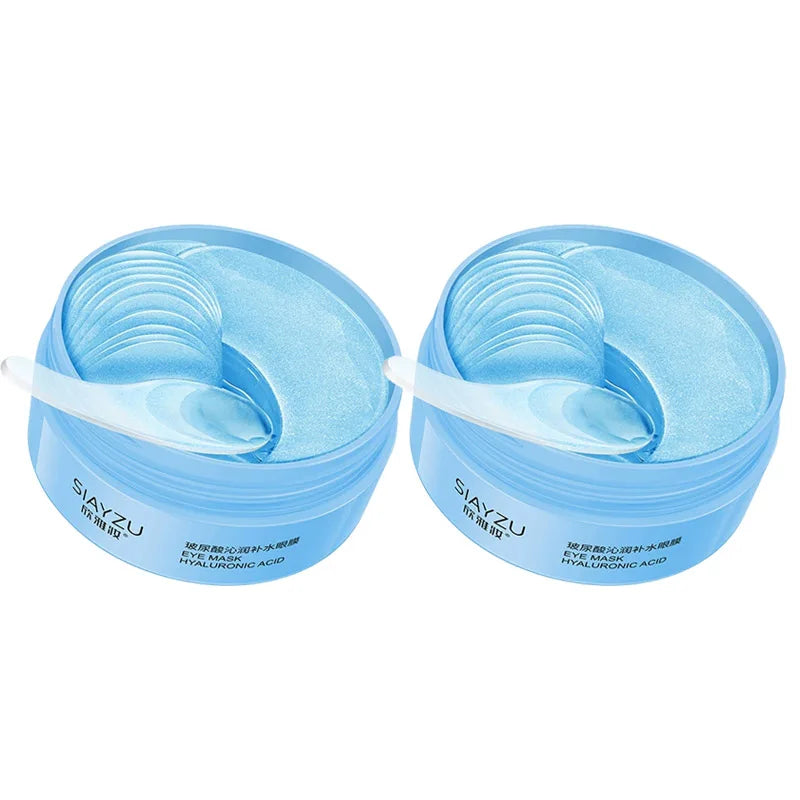 Velori Hyaluronic Eye Mask — 60pc Crystal Collagen Hydrating Patches