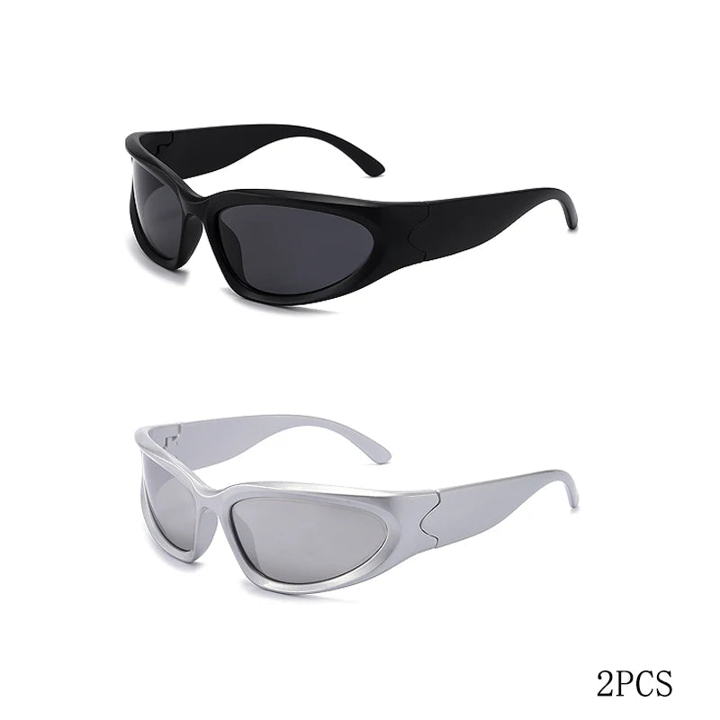 Trend sports sunglasses Europe and the United States Y2K wind goggles Fashion sunglasses men and women fashion party glasses