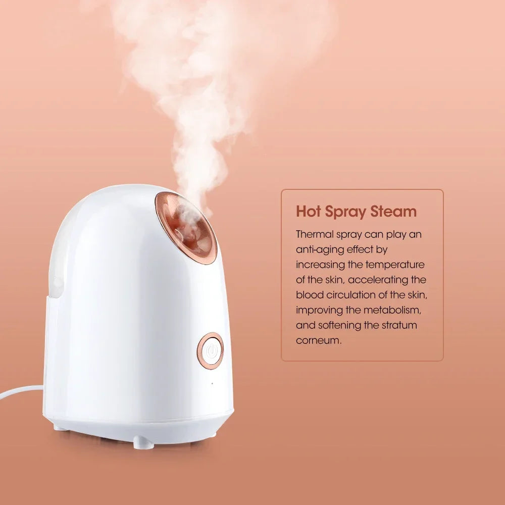 Velori Deep Steam — Nano Mist Spa Facial Steamer for Pore Cleansing