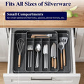 Velori Storage Box — Adjustable Expandable Plastic Drawer Tray