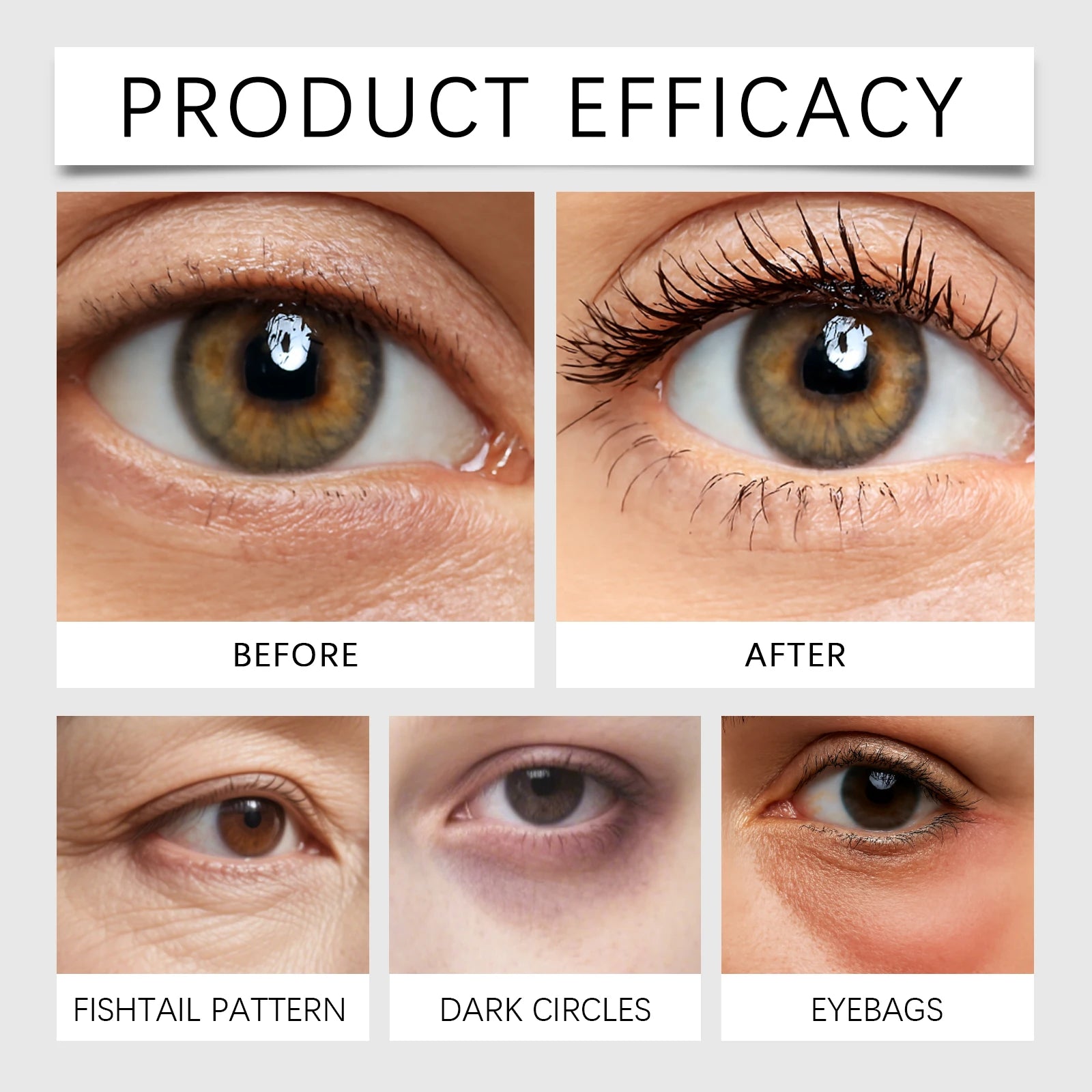 Velori Collagen Eye Patches — 8 Pairs Hydrogel Mask for Dark Circles