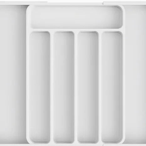 Velori Storage Box — Adjustable Expandable Plastic Drawer Tray