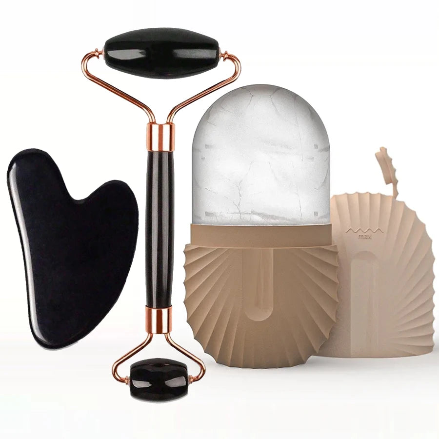 Velori Ice Roller Set — Face Massage Roller for Lifting & Contouring