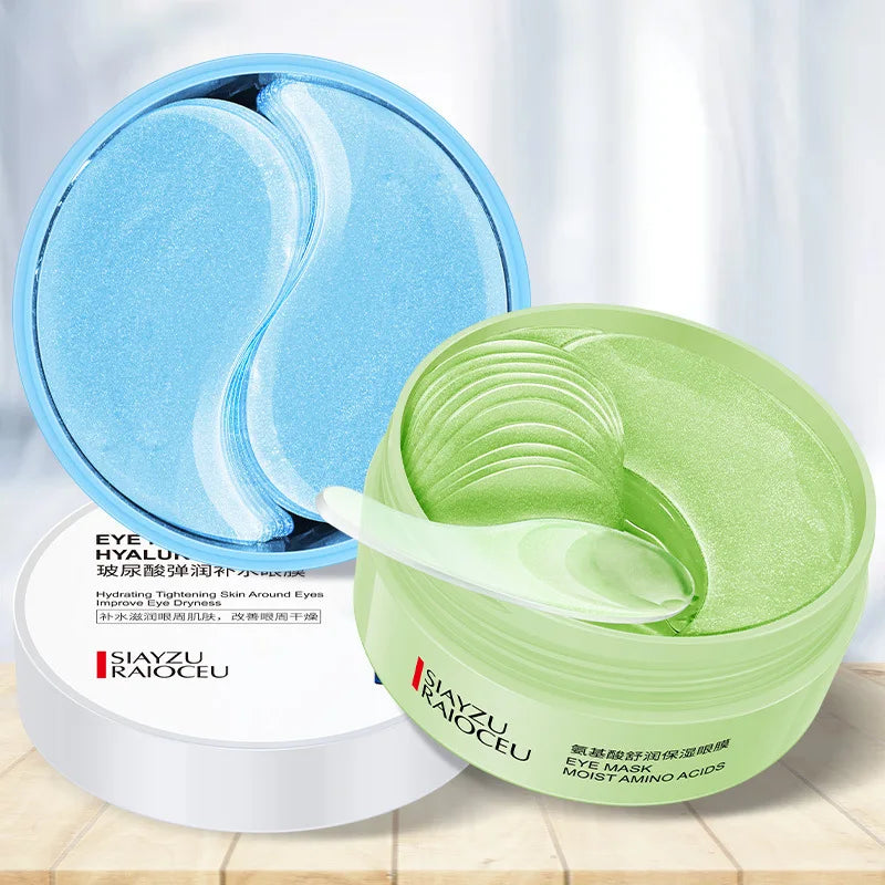 Velori Hyaluronic Eye Mask — 60pc Crystal Collagen Hydrating Patches