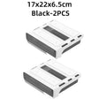 Under Desk Drawer Slide Out for Home Office School Organization and Storage Self-Adhesive Slide Out Expandable Drawer Storage