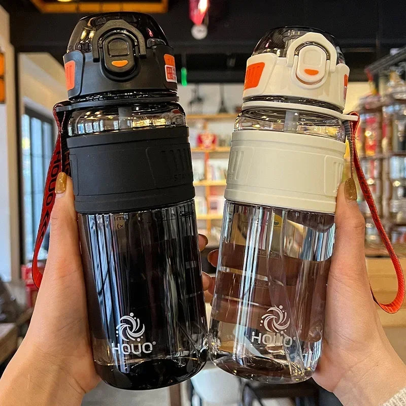 750ml/1L Travel Water Bottle for Sports Plastic Water Cup for Girl Boy School Portable Liter  Water Kettle Fitnes Gym Drinkware