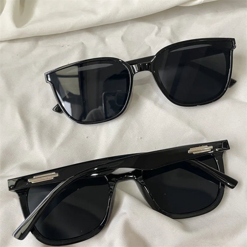 The Most Comprehensive Black Sunglasses Collection Y2K/Sunshade/Large Frame Sunglasses Cat's Eye Sunscreen Glasses