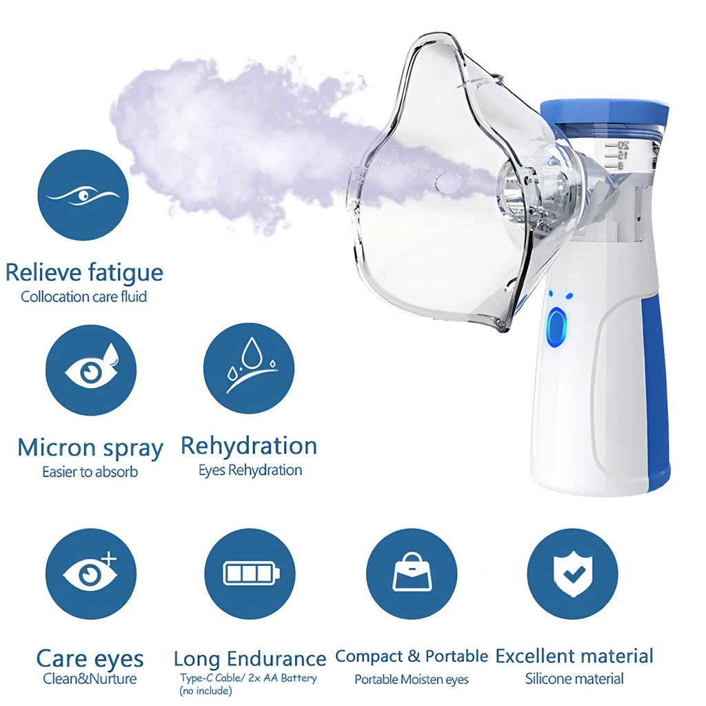 Velori Hydra Mist — Mini Portable Cold Spray Facial Steamer