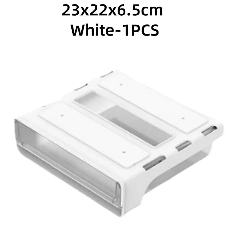 Under Desk Drawer Slide Out for Home Office School Organization and Storage Self-Adhesive Slide Out Expandable Drawer Storage