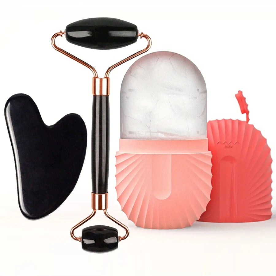Velori Ice Roller Set — Face Massage Roller for Lifting & Contouring