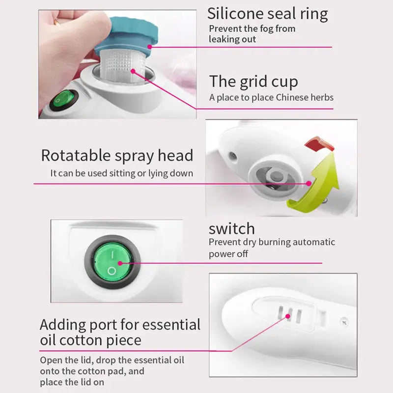 Velori Spa Steamer — Warm Mist Home Spa Facial Device