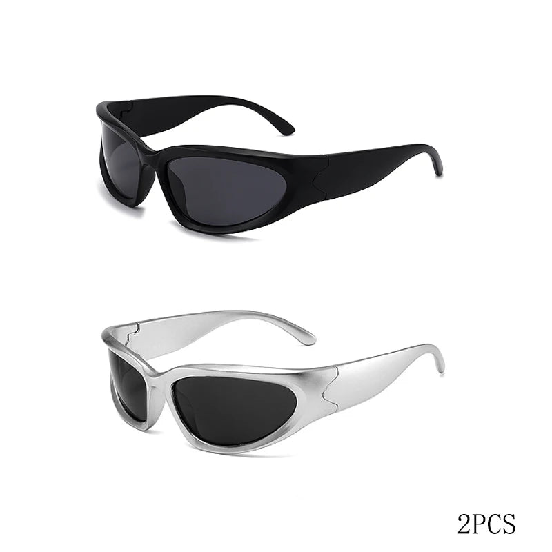 Trend sports sunglasses Europe and the United States Y2K wind goggles Fashion sunglasses men and women fashion party glasses