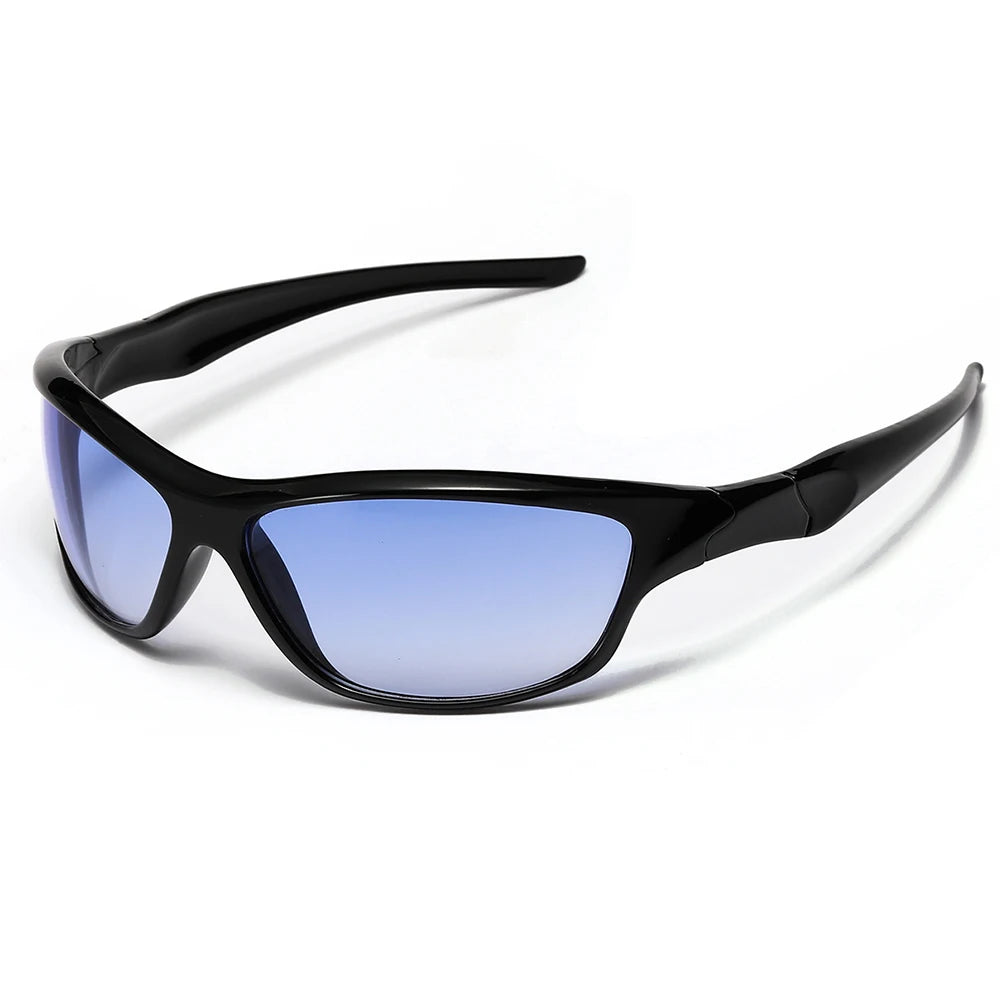 Men's Silver Y2K Sunglasses Outdoor Cycling Sports Sun Glasses Women Vintage Shades Trendy Punk Goggle Eyewear 2000S Aesthetic