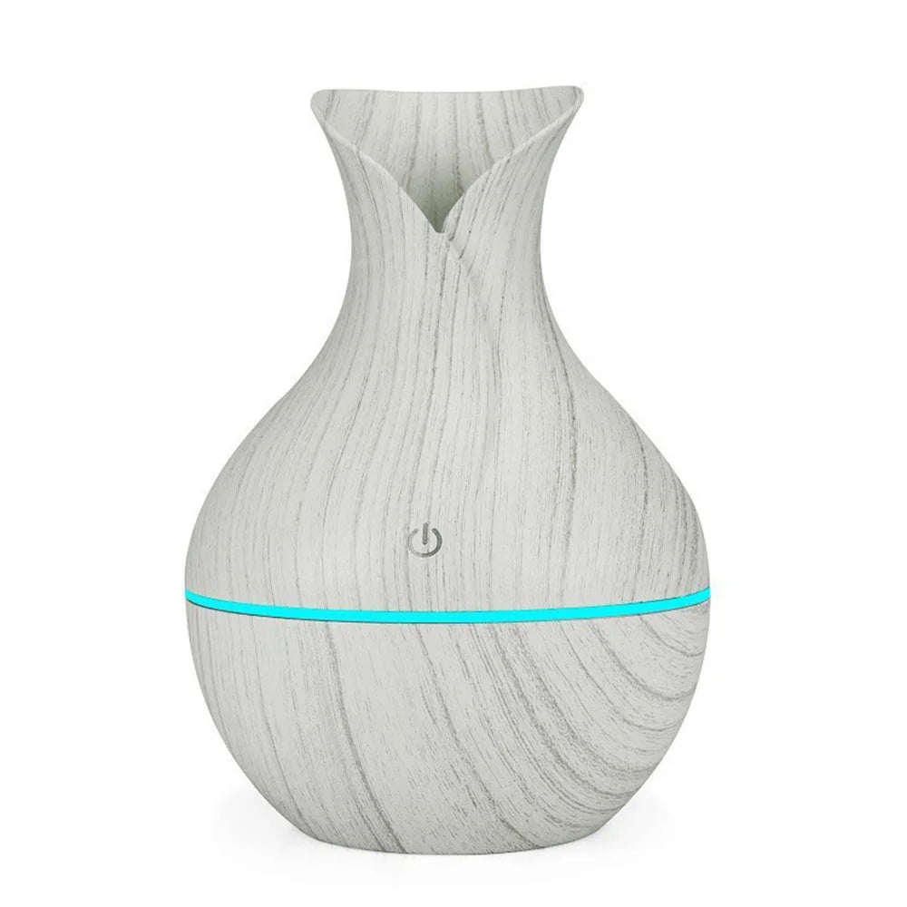 Desktop mini personal ultrasonic humidifier aromatherapy with colorful LED night light, office, bedroom, dorm room, USB power