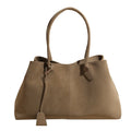 Faux Suede Solid Color High Quality Fashionable Versatile Handbag 2025 Women's Product Hot Selling  Large Capacity Shoulder Bag