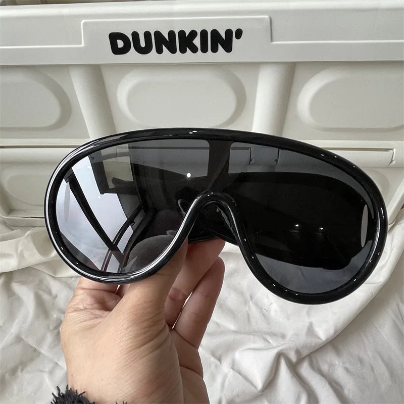 The Most Comprehensive Black Sunglasses Collection Y2K/Sunshade/Large Frame Sunglasses Cat's Eye Sunscreen Glasses