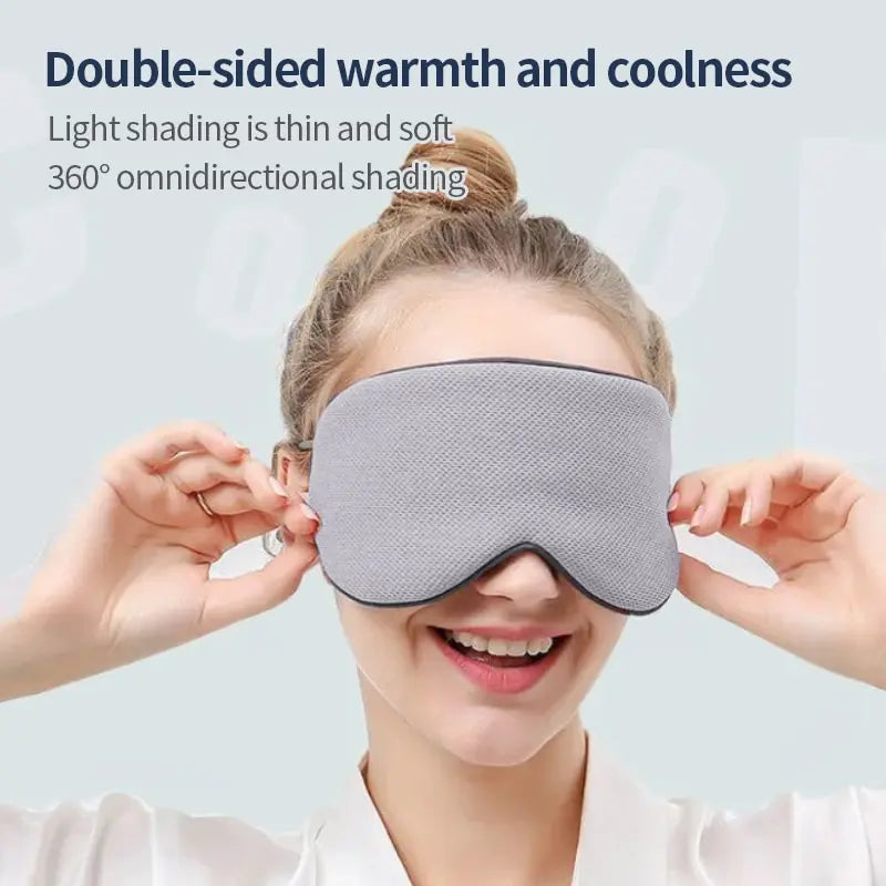 Velori Sleep Mask — Korean Ice Silk Dual-Use Warm & Cool Eye Mask