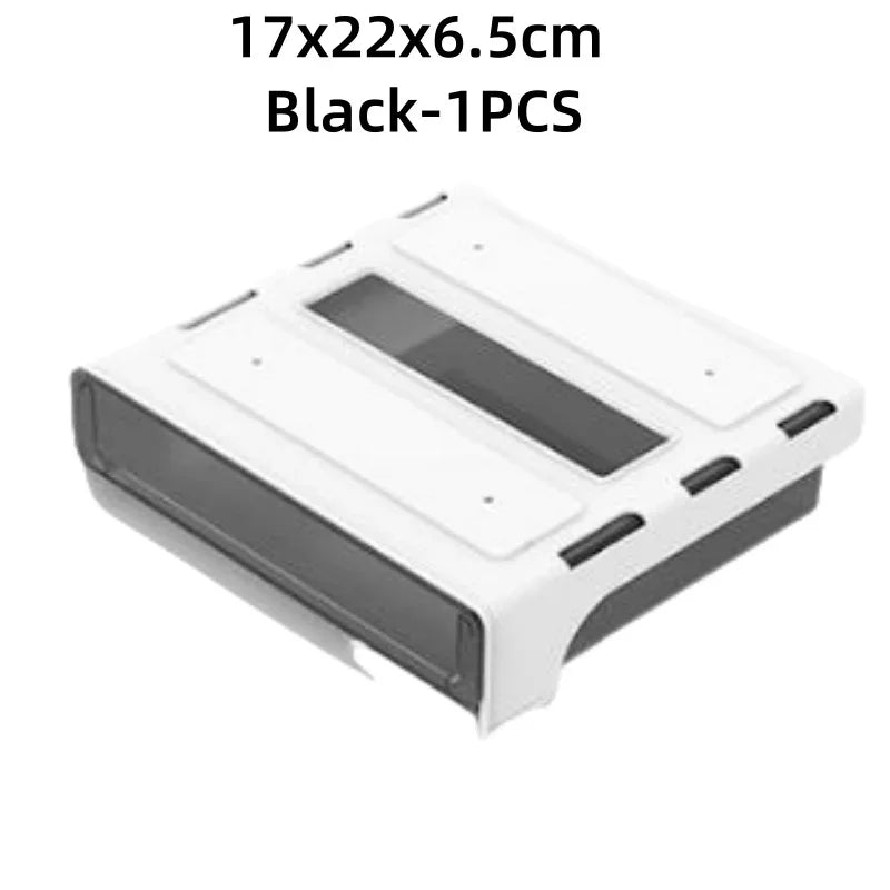 Under Desk Drawer Slide Out for Home Office School Organization and Storage Self-Adhesive Slide Out Expandable Drawer Storage