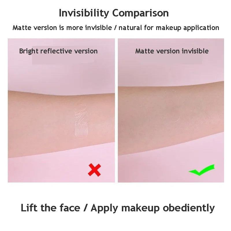 4/80Pcs/10Sheets V Lift Face Sticker Invisible Makeup Adhesive Lift Face Tape Slim Patch Breathable Sticker Lifting Tighten Chin