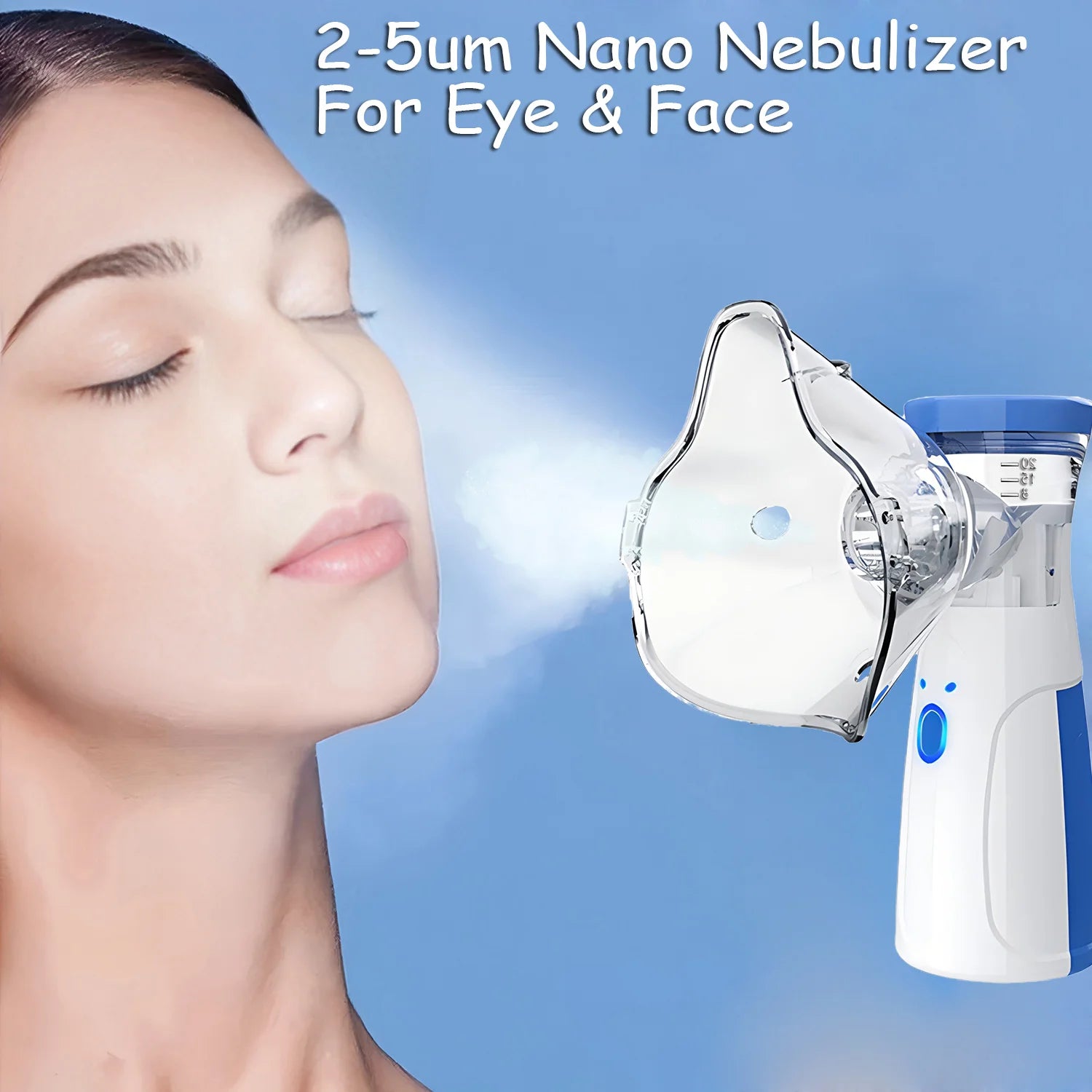 Velori Hydra Mist — Mini Portable Cold Spray Facial Steamer
