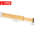 Velori Bamboo Dividers — Adjustable Drawer Separators Set