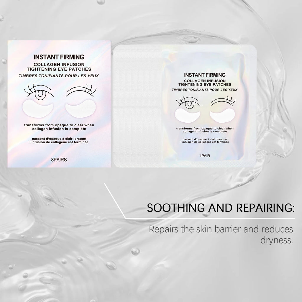 Velori Collagen Eye Patches — 8 Pairs Hydrogel Mask for Dark Circles