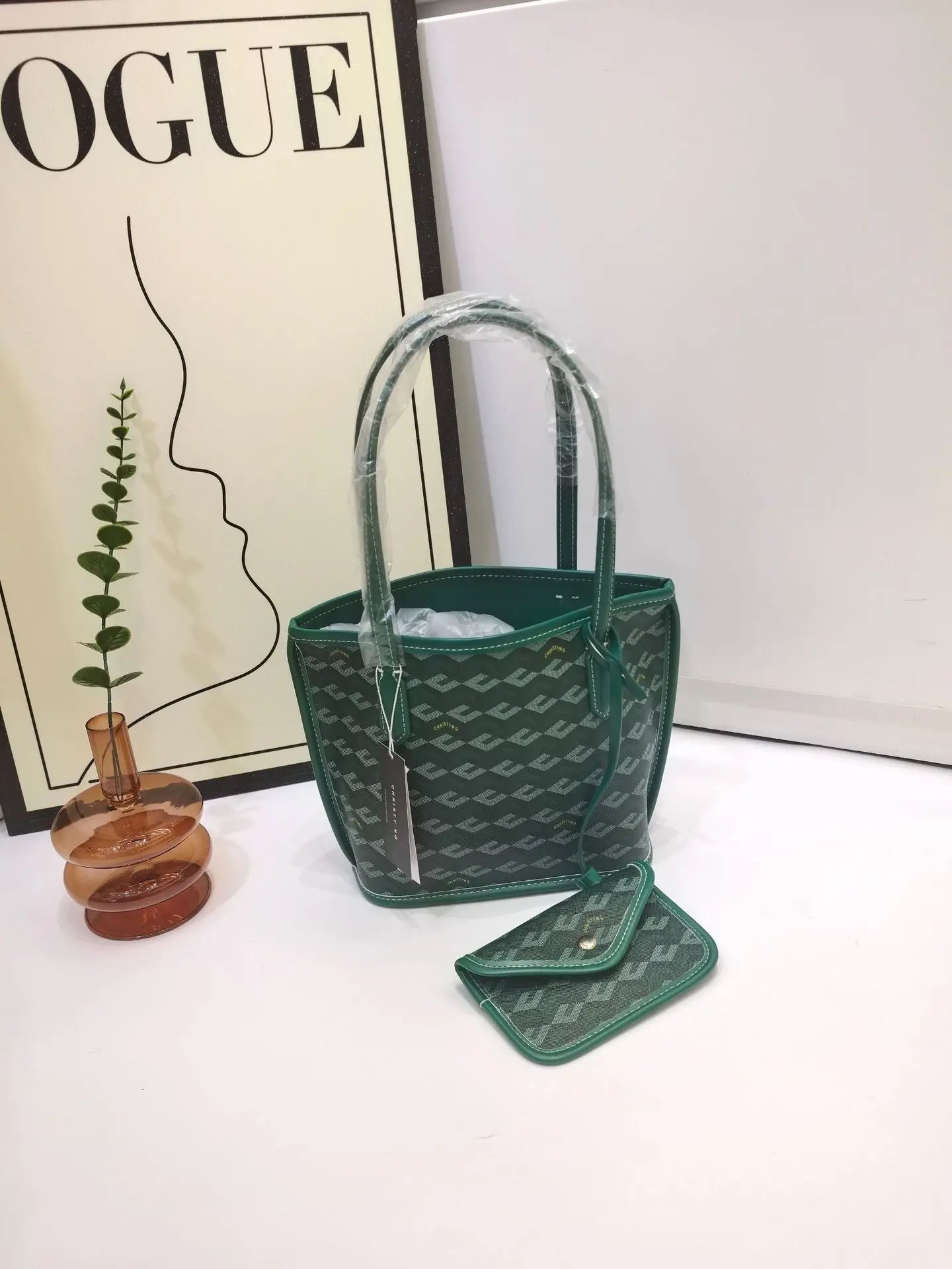 Christy NG Mini Tote Women's Bag Fashionable Versatile Shopping Basket Handbag Single Shoulder Bag Fresh Sweet Style PU Material